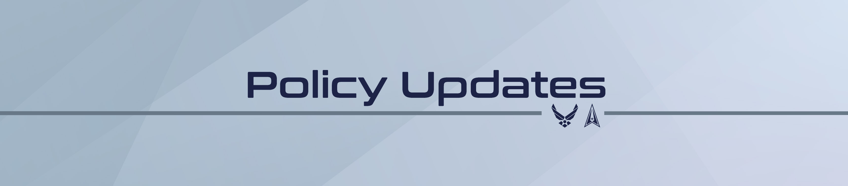 Policy Updates Button